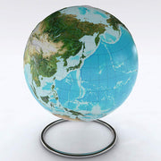 Raised Relief Globe of The Earth 54 Inch Diameter by NA – Metal, Model EARTH-135-S-R-C-N
