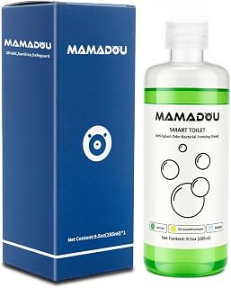 MAMADOU Foam Shield Smart Toilet Special Foaming Agent Splash Toilet Cleaner 285ml Deodorizing Cleaning Liquid Stain-Resistant Ceramic Bowl For Effective and Environmental Lime scent