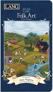 LANG Lang Folk Art 2025 Two Year Planner (25991071073)