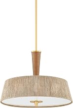Hudson Valley Lighting CB9522-AGB George - 3 Light Pendant - 17.25 Inches Tall and 22 Inches Wide - Aged Brass