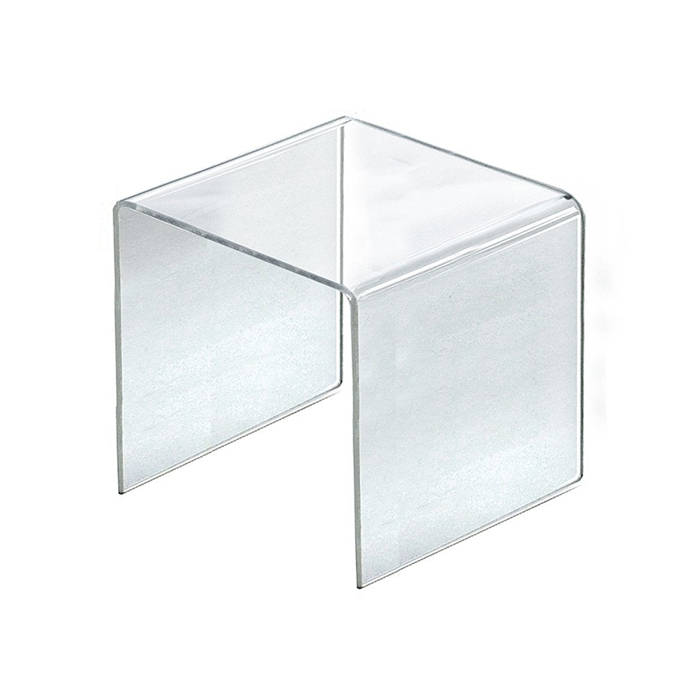 Azar Displays 9.5 X 9.5 / clear / 1 Risers