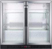 Summit Appliance Silver / 36" Wide / 7.4 cubic_feet Beverage Refrigerators
