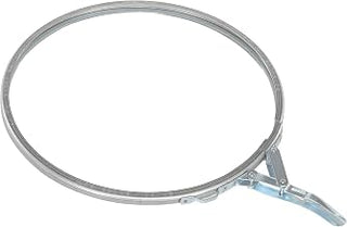 Vestil LID-STL-LL-UNR Steel UN Rated Lever Lock Closing Ring for 5 Gallon Pail Lids Silver