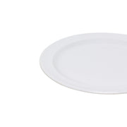 Nustone Plate White 10 1/4" by Thunder Group – Large, Melamine, White, Model NS110W