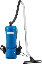 Global Industrial Commercial Ergonomic HEPA Backpack Vacuum, Blue