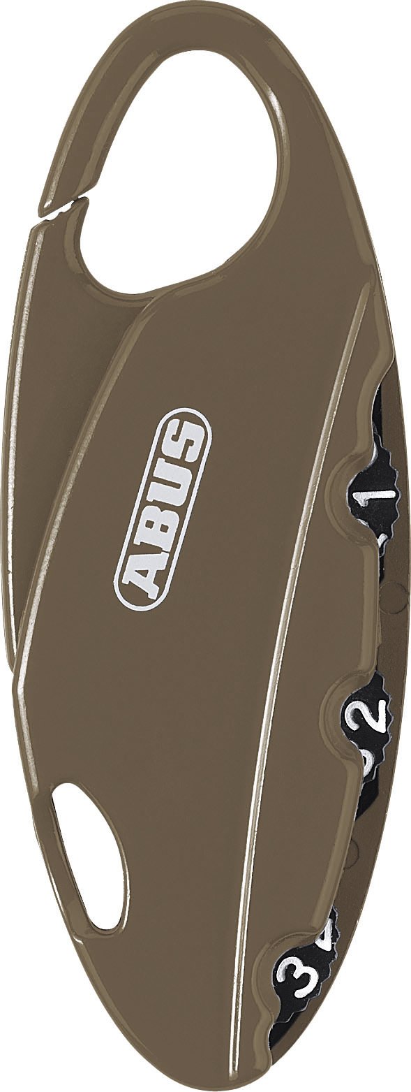 151/20 BakPac 3-Digit Resettable Combination Padlock by ABUS – Tan, Model 151/20 Tan