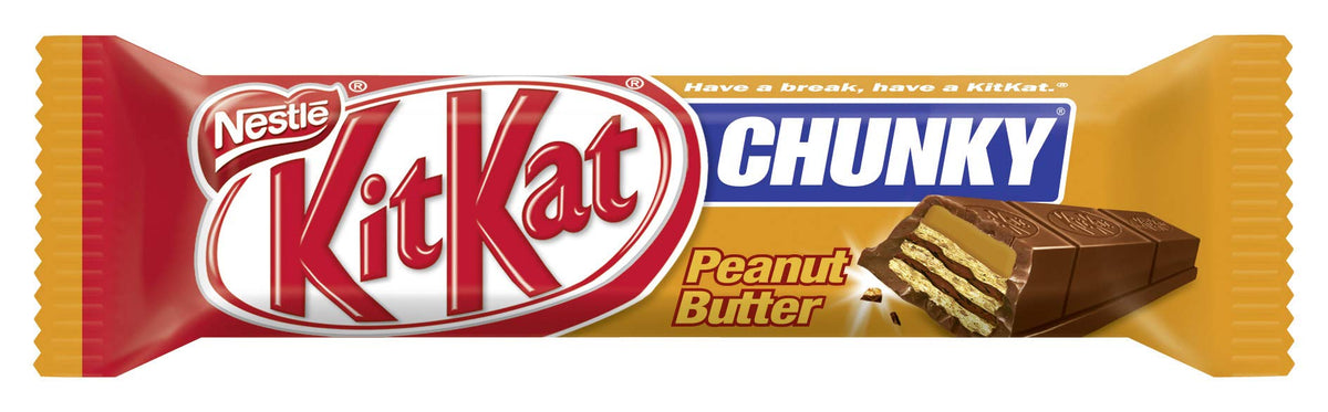 KitKat Chunky Peanut Butter Bar by Kit Kat – 1.4 Ounce (Pack of 3), Pack of 3, Model 68592