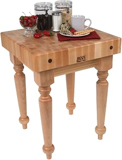John Boos Country Cutting Block Kitchen Table (30 in. x 24 in.)