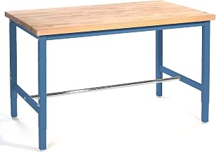 Global Industrial Adjustable Height Production Workbench, 60" W x 36" D