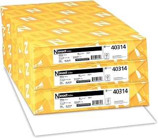 Neenah Exact Index Cardstock wtErq, 250 Sheets, 3Pack (11 x 17/90 lb)