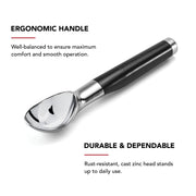 KitchenAid Black / One Size (Pack of 12) / Scoop Ice Cream Scoops