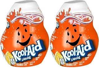 Kool-Aid Orange Liquid Drink Mix Variation (1.62 Fl Oz (Pack of 2), Orange)