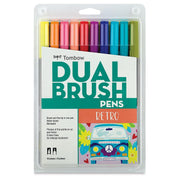 : Dual Brush Pen 3 Pack Set - Pastel by Tombow – Pack of 33, Model 56255, 56256, 56257