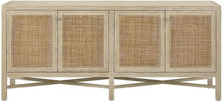 Universal Furniture Oasis Credenza in Dockside Natural Tan Oak