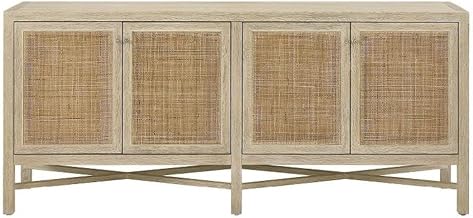 Universal Furniture Oasis Credenza in Dockside Natural Tan Oak