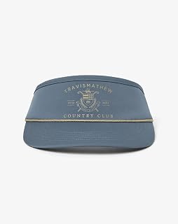TravisMathew Men's Tm Cc Visor Hat One Size, Bering Sea