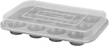Farberware Nonstick Muffin Pan with Lid, 12 Cup Cupcake Baking Pan