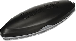 Quartet Eraser, Premium, 3-In-1, Whiteboard/Chalkboard, Magnetic, 6-1/2"x1-3/8", Black (BFEB3)