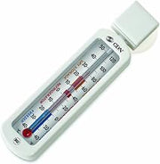 CDN Pro Accurate Economy Refrigerator/Freezer Thermometer - Set of 2