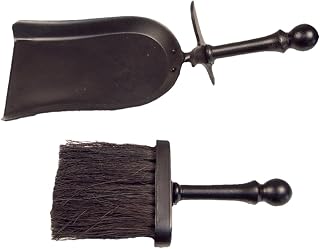 Imex El Zorro 70410 Fireplace Scoop and Brush Set