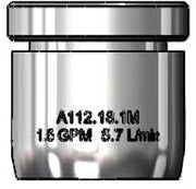 T&S Brass B-0199-05-WS Aerator, 13/16"-24UN Female Threads (Water Sense), 1.5 GPM