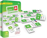 Junior Learning Addition Dominoes - 28 Piece Math Learning Set