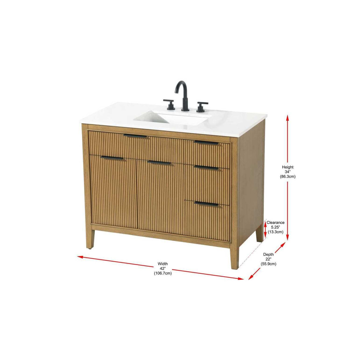 Elegant Kitchen and Bath Teak / unspecified / 1 Bathroom Vanities