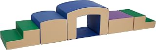 ECR4Kids Step Coast Up n' Over, Toddler, 5-Piece, Green/PIurple/Blue