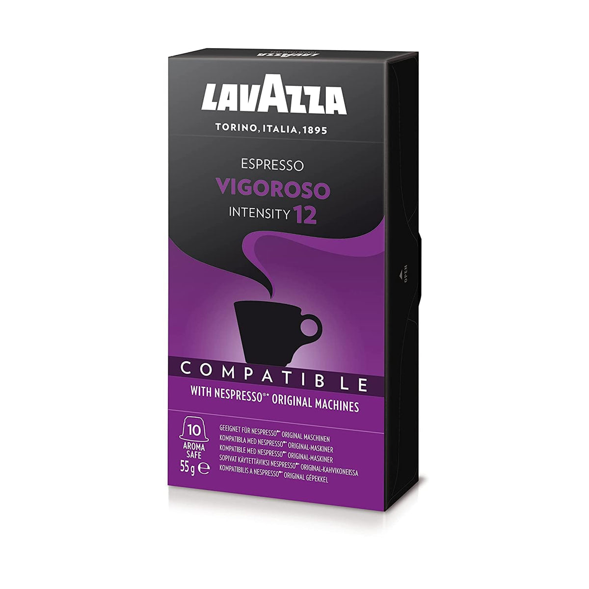 Lavazza Vigoroso / 10 Count (Pack of 1) / 1 Single-Serve Capsules & Pods