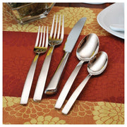 Libra S/S Round Bowl Soup Spoon by Oneida – Stainless Steel, Silver, Pack of 12, Model T922SRBF
