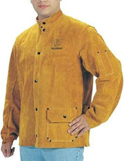 Tillman 3285 36" Brown Premium Side Split Cowhide Welding Jacket, X-Large