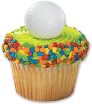 DecoPac Golf Ball Cupcake Rings (12 Count)