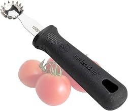 TableCraft 10991 PerfectGrip Tomato Stem Corer, 1.125" x 1" x 6.375", Stainless Steel (420) (Replaces E5607)