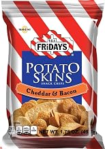 TGI Fridays Cheddar and Bacon Potato Skins - 1.75 oz. bag, 55 per case
