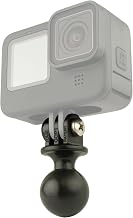 Action Camera Ball Adapter for GoPro Mounts, B Size Ball | Compatible with GoPro and action cameras, connects to RAM Mounts B Size double socket arms