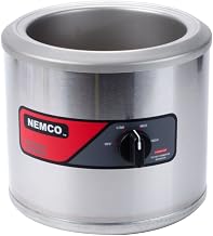Nemco - 6102A - 7 Qt Round Countertop Cooker/Warmer