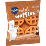 Maple Madness Mini Waffles by Pillsbury – 2.47 Ounce (Pack of 72), Pack of 72