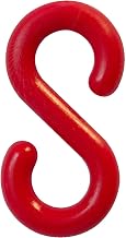 Mr. Chain Connecting S-Hooks, 1.5", Red, 10/Pack