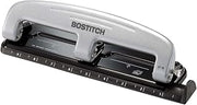 Bostitch EZ Squeeze™ Three-Hole Punch, 12-Sheet Capacity (2100)