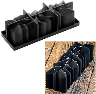 Pavoni KE067 Pavocake Silicone Baking Mold Freezing Mould, "Acanto" 42.27 Ounce, 1 Cavity