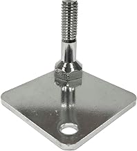 Nexel AFSQ No Growth Foot Plate, Chrome, Silver
