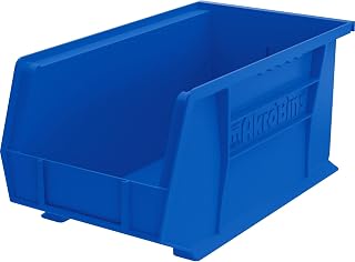 Akro-Mils 30240B Bins, Unbreakable/Waterproof, 8-1/4-Inch x14-3/4-Inch x7-Inch Blue