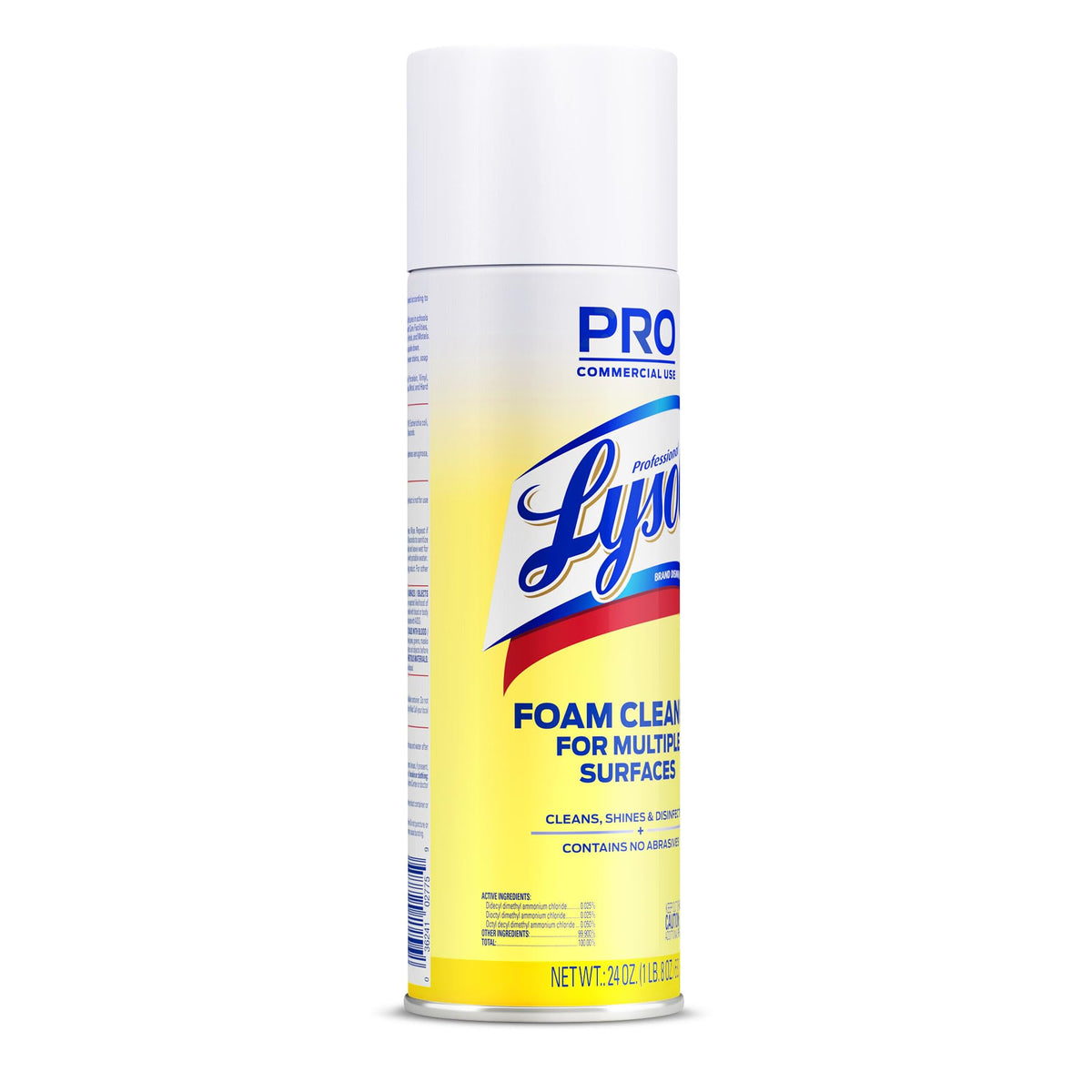 Professional Foam Cleaner for Multiple Surfaces by Lysol – 24 Ounce (Pack of 1), Multicolor, Model GIDDS-880190