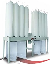 Kufo Seco UFO-104H2 10 HP 7027 CFM 3 Phase 220-volt/440-volt Vertical Bag Dust Collector