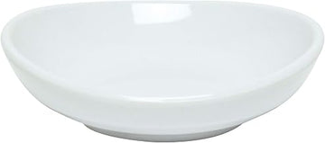 Thunder Group Classic white melamine dinnerware collection 8 oz, 5 1/2" round saucer, 1 1/4" deep, comes in dozen