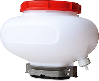 Tomahawk Power Tomahawk 4 Gallon Backpack Motorized Spreader for Granular Fertilizer, Seed, Feed, Salt Ice (4 Gallon Liquid Tank)