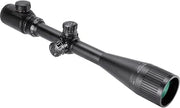 Barska 4-16x40mm Varmint Rifle Scope with Adjustable Objective, Illuminated Red/Green Mil-Dot Reticle, Fast Focus, Multicoated Optics – Waterproof, Fogproof, Long Range Scope