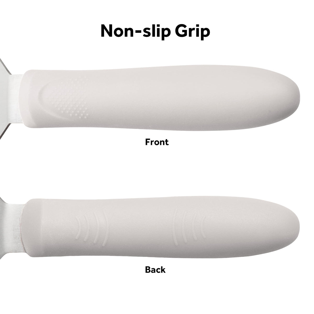 Winco 5" x 3" (Pack of 2) / Blanco / 1 Spatulas