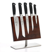 Genesis 6-Piece Magnetic Board Knife Set by Mercer Culinary – 11 3/8" x 9", Stainless Steel