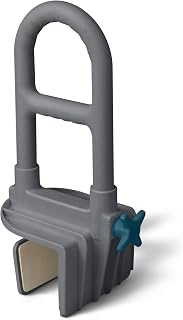 Medline Bathtub Grab Bar w/Microban – Bathroom Wall Support Handle, Non-Slip Shower Bar, for Elderly, Seniors & Handicapped – 250 Lbs. Capacity